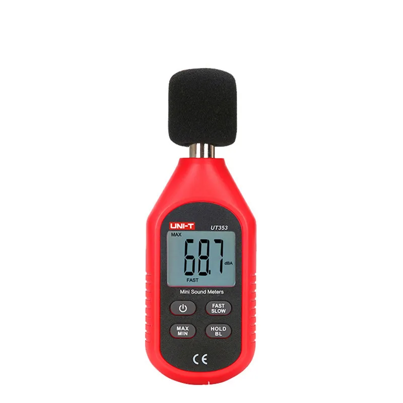 

UNI-T UT353 Mini Digital Sound Level Meters 30-130dB Instrumentation Noise Decibel Monitoring Testers Metro Diagnostic-tools