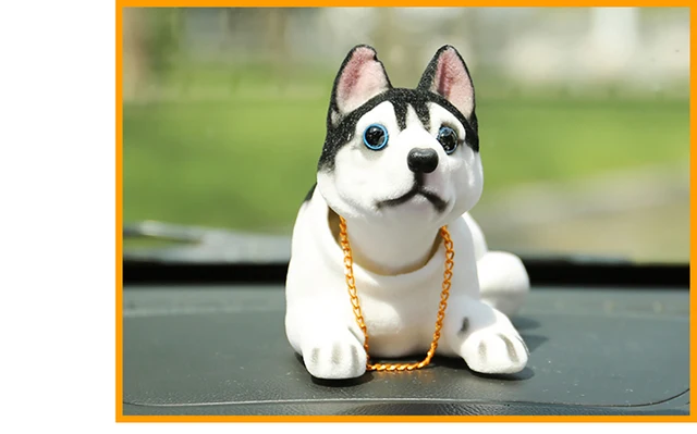 Auto Ornamente Lustige Auto Noddong Schütteln Kopf Hund Automobile  Dashboard Anhänger Innen Eingerichtet Schreibtisch Dekoration Zubehör -  AliExpress