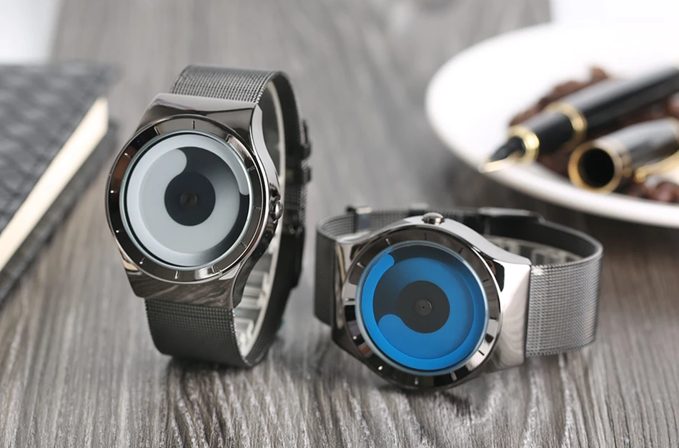 Men Creative Watches Vortex Dial Colorful Design New Arrival Quartz Wrist Watch Men Women Christmas Gift Watch Xmas Clock Relos (24)