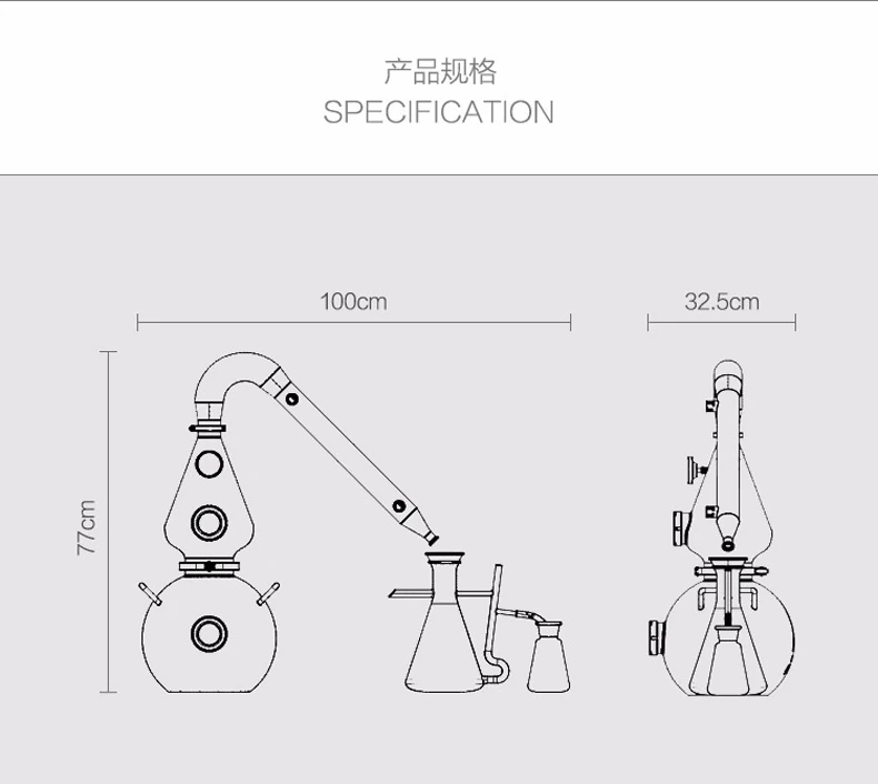 Fancier 15L тыквенный стиль ликер дистиллятор медный домашний виски ПИВОВАРЕНИЕ паровое вино оборудование