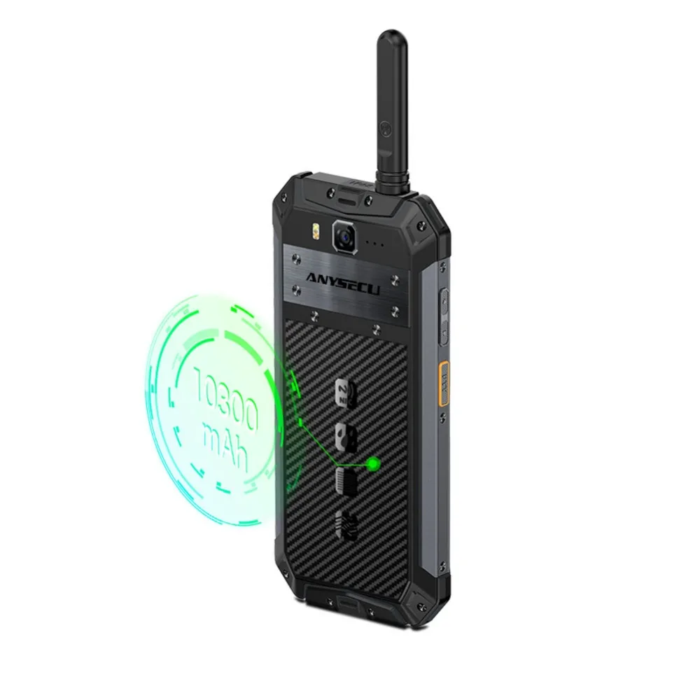 Ulefone3T 10300mAh IP68 Водонепроницаемая рация Смартфон Android 8,1 IP Интернет 3g 4G WCDMA радио DMR 400-470MHZ UHF радио