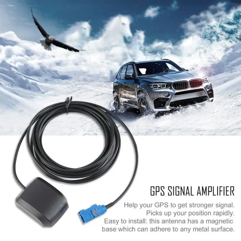 

3 Meter GPS Antenna Fakra MFD2 RNS2 RNS 510 MFD3 RNS-E For VW Skoda Benz Audi