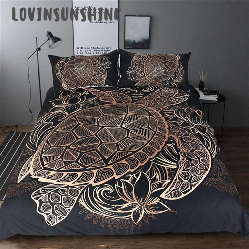 

LOVINSUNSHINE Comforter Bedding Sets Bed Linen Set Home Textile 3D Digital Printing Queen Duvet Cover Set Luxury AB#109