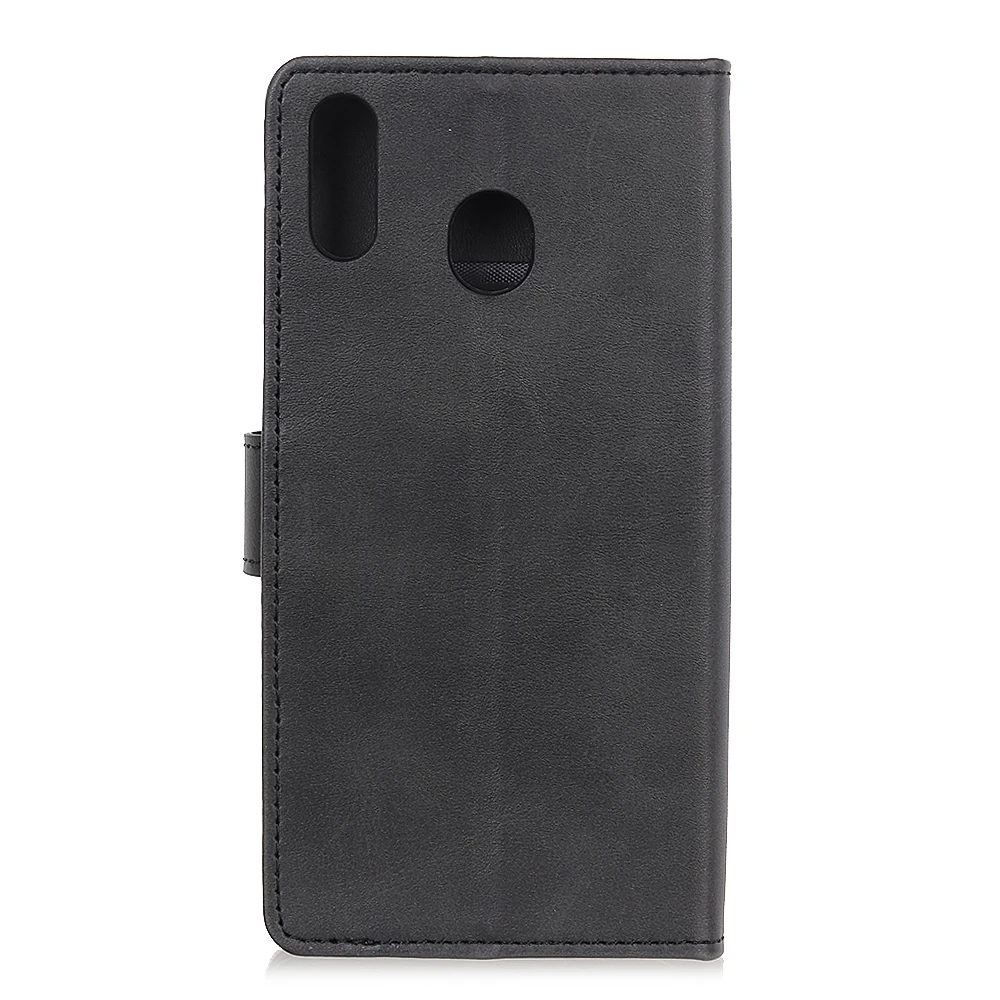 Leather Case for Samsung Galaxy M30 Vintage Wallet Folding Flip Case with Kickstand Card Holder Protective Cover