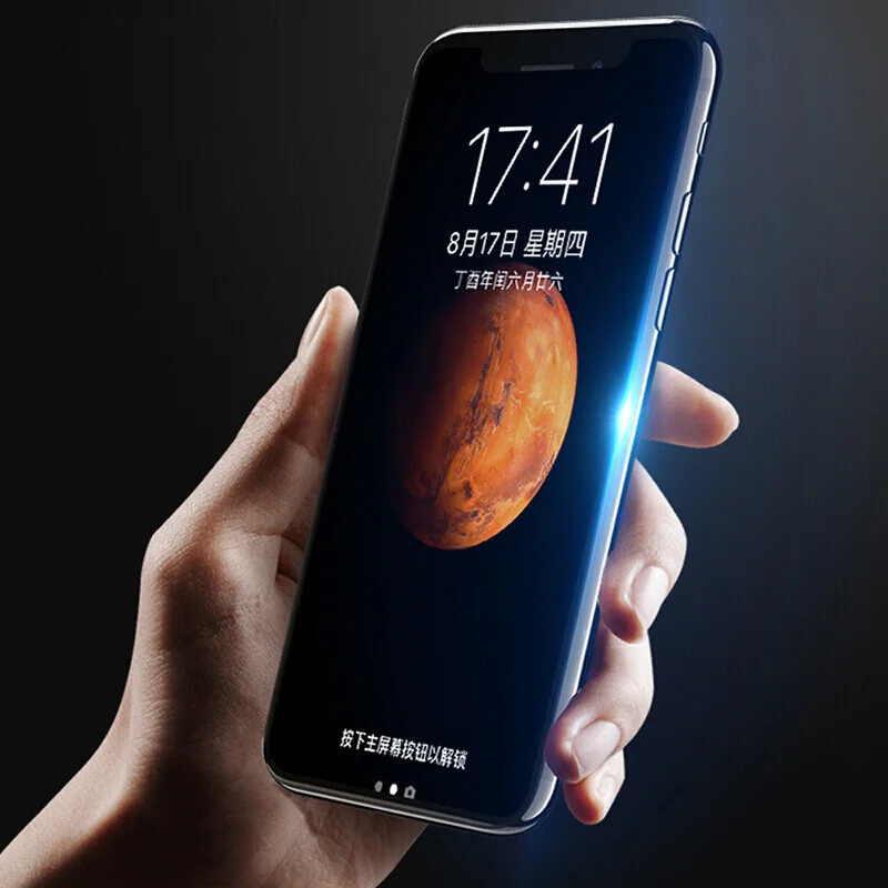 Прозрачная защитная пленка для экрана IPhone X передняя и задняя мягкая из ПЭТ