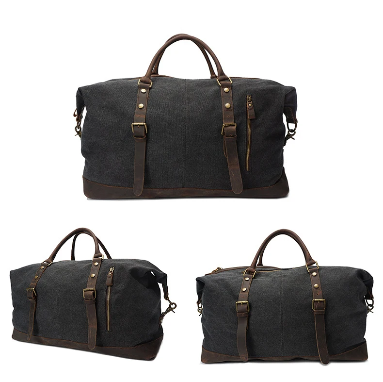 CHARA'S бренд высокое качество Холст Дорожная сумка/чемодан для мужчин путешествия вещевой мешок многофункциональный, большой емкости молнии