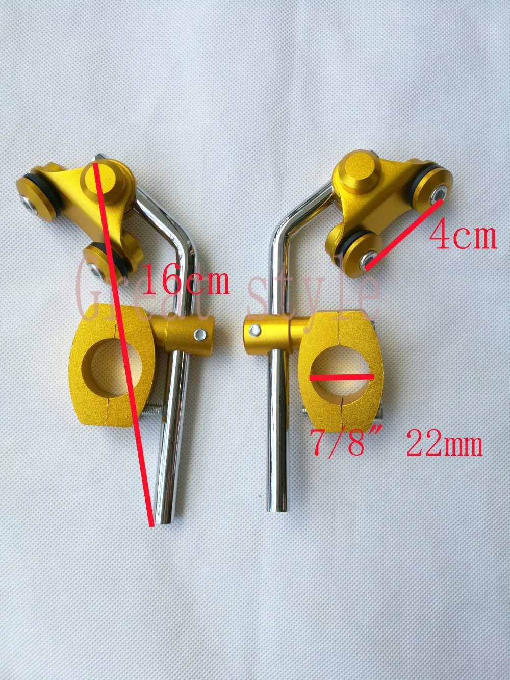 Новый универсальный кронштейн для ветрового стекла мотоцикла/ветрового 7/8 дюйма