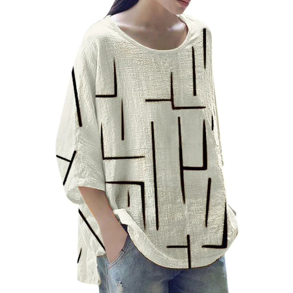 

Women Tshirt Summer Casual Round Neck Summer Tees Tops Print Loose Daily Beach Shirt Tops T Shirt Women camisetas verano mujer