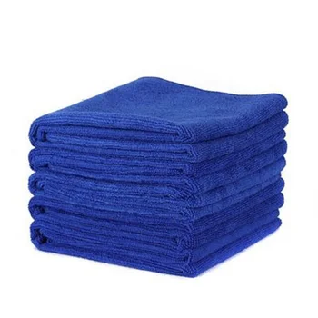 

50PC Microfiber Towels Kitchen Wash Auto Car Soft Absorbent Clean Cloth 30*30CM