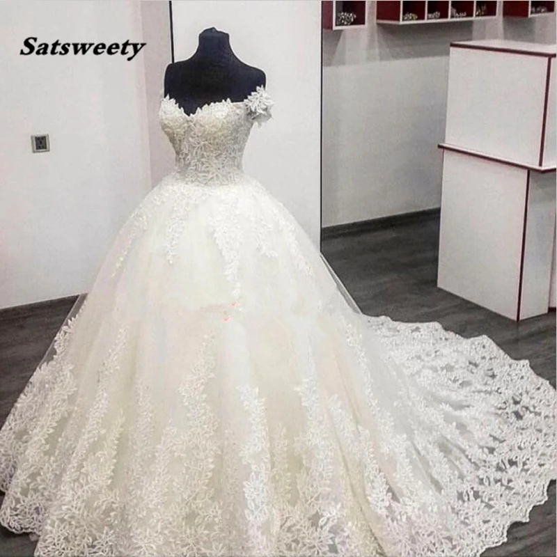 BKWD113-robe-de-mariage-Wedding-Dresses-2017-Custom-Made-Lace-Appliques-Ball-Gown-Vestido-de-noiva (2)