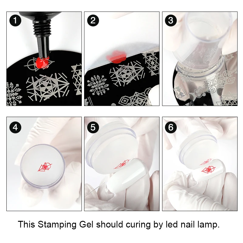 NAILWIND лак для ногтей Набор для маникюра штамповка краски гель для штампа шаблон Vernis Полупостоянный замачиваемый УФ лак для ногтей