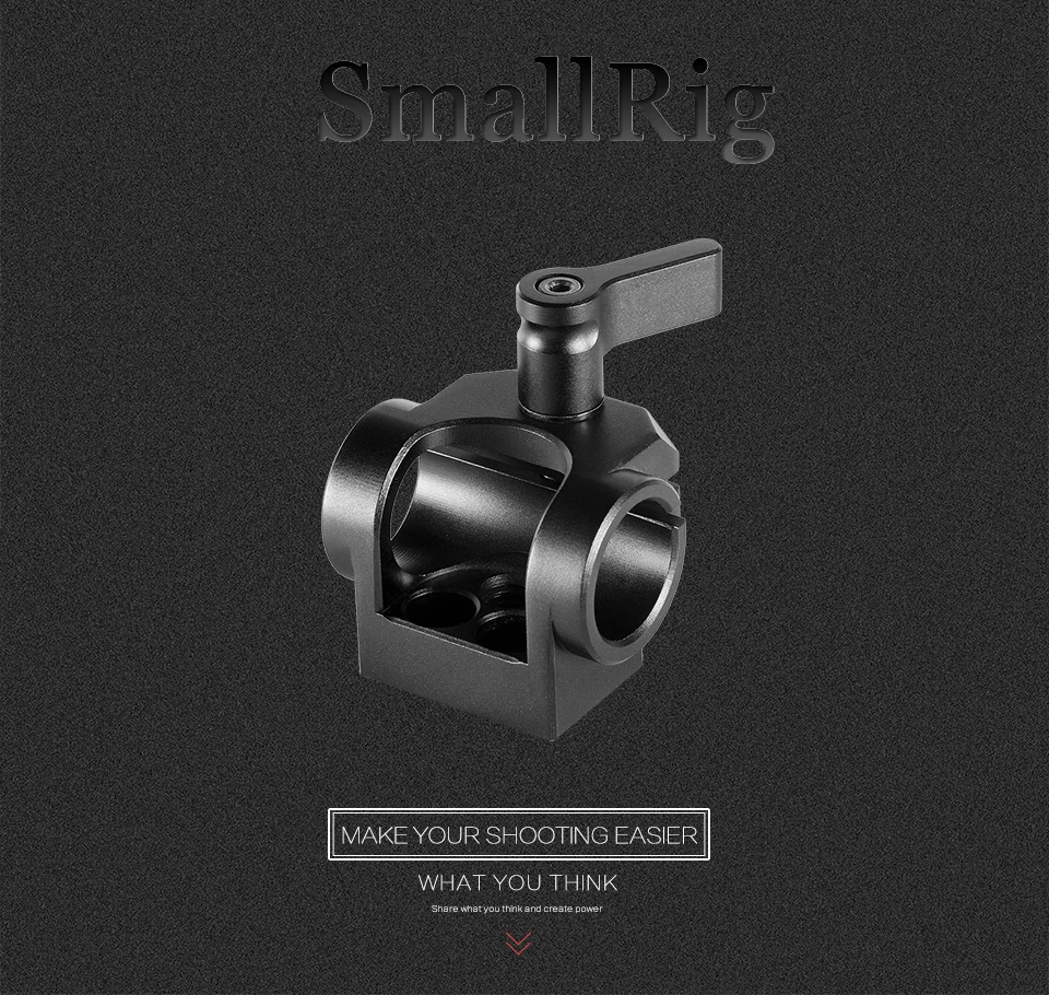 SmallRig 15 мм стержень зажим для дополнительных аксессуаров крепления для камеры микрофон или монитор DIY крепления 1995