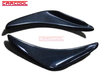 

Car Styling Carbon Fiber CF Bodykit For Lancer Evolution Evo 8 Varis VS Front Bumper Canards (one side glossy)