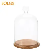 Красочный цветочный декор мульти-узор орнамент креативная Роза стеклянная крышка свадьба красивый сохраненный свежий цветок День святого Валентина