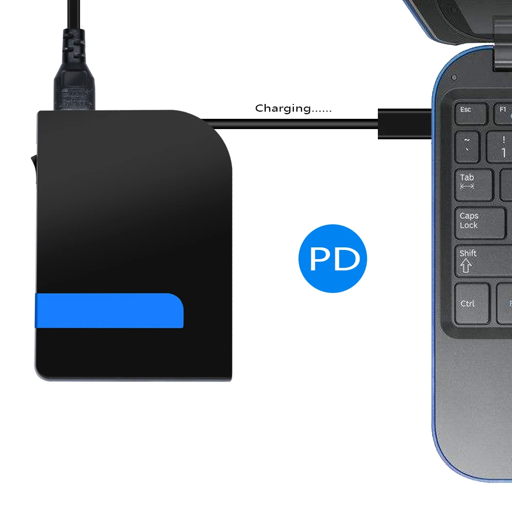 DeepFox USB кард-ридер концентратор конвертер Тип C к USB быстрая зарядка PD зарядный адаптер для Macbook с функцией OTG