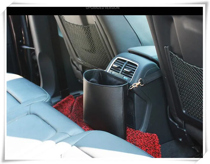 2018 автомобильные аксессуары кожаная сумка для мусора subaru forester bmw f20 skoda octavia a7 renault