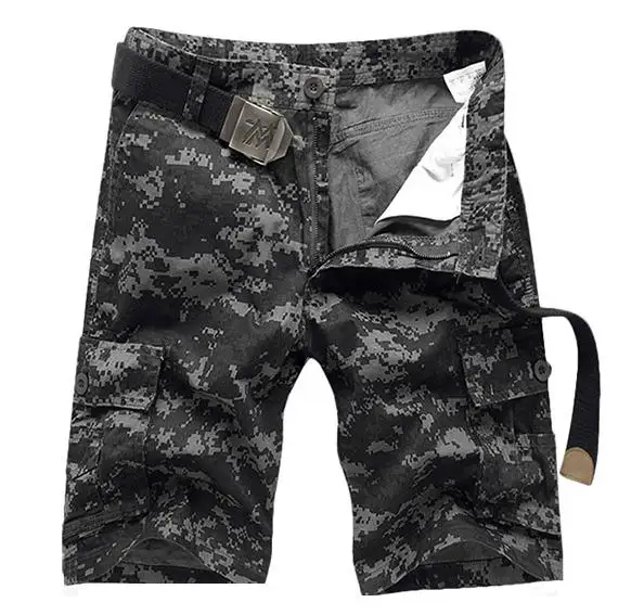 HOT 2019 Summer men short men's Multi-pockets camouflage thin Overalls Casual short Army military desert Cargo Shorts bermuda HOT 2019 Summer men short men's Multi-pockets camouflage thin Overalls Casual short Army military desert Cargo Shorts bermuda