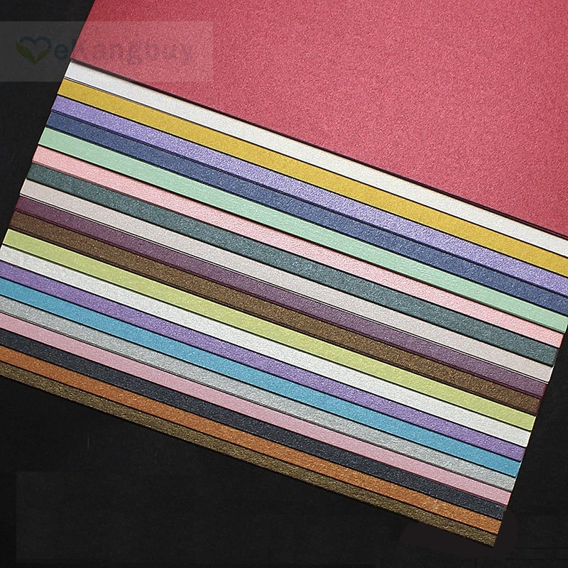 

A5 Pearl Color Card Paper 250g Cardstock 20 colors optional