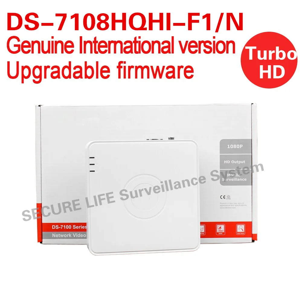 Английская версия 8ch турбо HD DVR 1080P lite режим с 1 портами SATA поддержкой аналоговых
