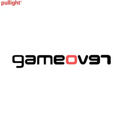 Autocollant Jdm Game Over en vinyle, accessoires de voiture, moto, suv, fenêtre, ordinateur portable, style de voiture 