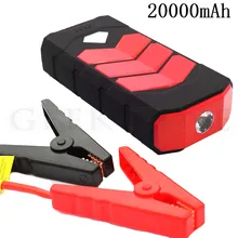 20000 mAh Coche Salto de Arranque Banco de Potencia de Arranque 400A Portátil 12 V Gasolina Diesel Dispositivo de Cargador de Coche Para El Coche de Partida batería de Refuerzo