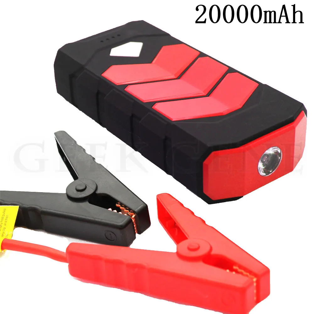 High Capacity Starting Device 20000mAh Car Jump Starter Power Bank 400A Portable Car Starter For Car