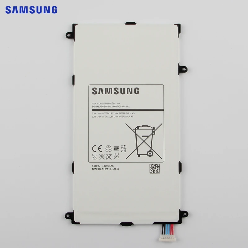 Najtaniej SAMSUNG oryginalny wymienna bateria T4800E do Samsung Galaxy Tab Pro 8.4 w SM T321 T325 T320 T321 bateria tableta 4800mAh