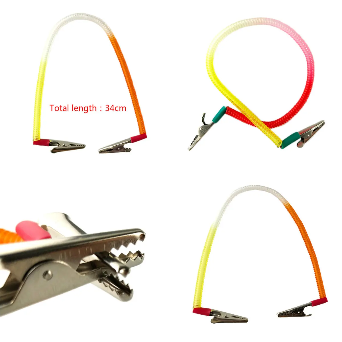 1pc Dental materials Plastic Dental Patient BiB Clips Chains Napkin