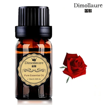 

Dimollaure Rose Essential Oil Skin Care Relax spirit Aromatherapy Fragrance lamp Essential Oil Spa body Massage Oil