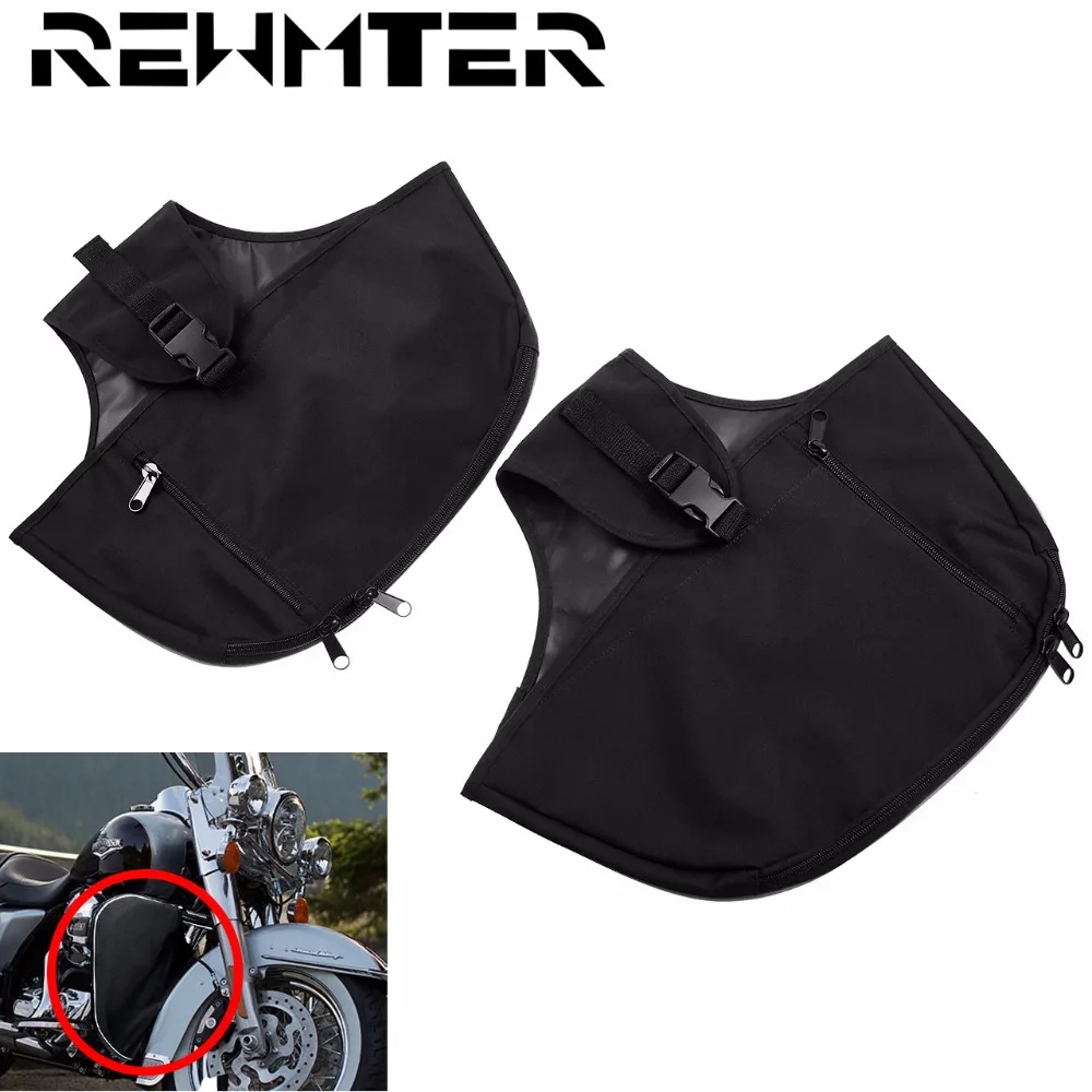 Motorcycle Soft Lowers Chaps Engine Guard Cover Leg Warmer For Harley