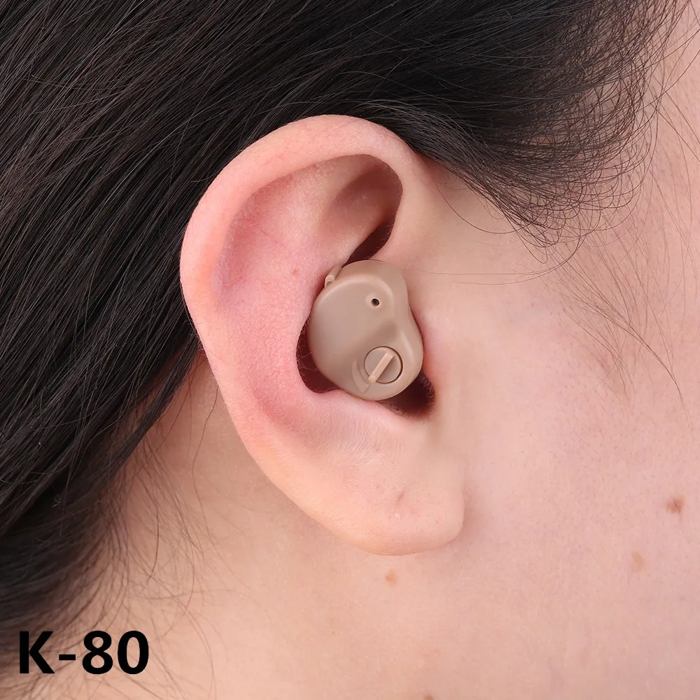 AXON портативный мини слуховой аппарат аудиофоны маленькие в ухо Невидимый Лучший усилитель звука 3 \ 4 размера затычки для ушей Регулируемый тон