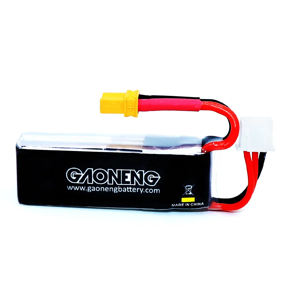 4 шт. аккумулятор Gaoneng GNB 2S 7,6 V 350mAh HV 4,35 V 50C/100C Lipo XT30 для Beta75X RC Cine Whoop BetaFPV Drone FPV Racing Cine