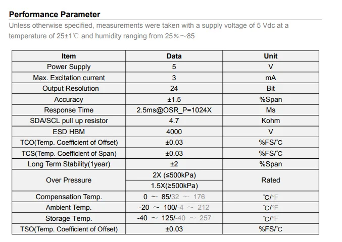 3,3 В/5 В XGZP6867100KPG цифровой тип IIC датчик давления модуль IEC выход 0~ 100 кПа XGZP6867 DIP цифровой преобразователь давления