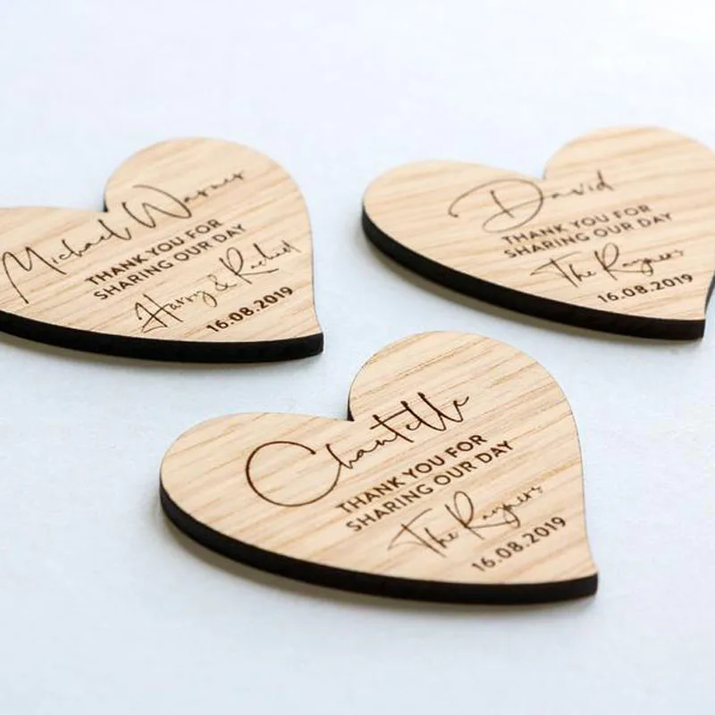  personalize wooden save the date magnetWedding Invitation Rustic Fridge MagnetCalendar Save the Dat - 4000026939308