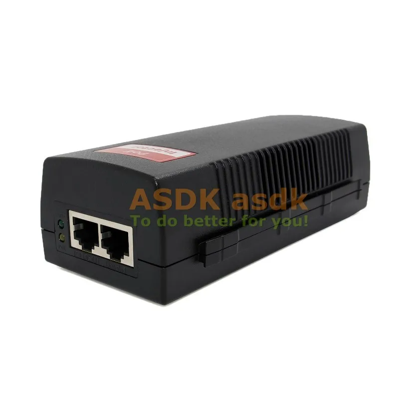 POE инжектор IEEE 802.3af 100 Мбит/с источник питания вход 240 В выход 48 56 в|ieee 802.3af| |