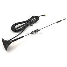 5 шт. 700-2700 мГц 4 г Lte антенны 5dbi RP-Sma разъем муж с сосать магнитное основание 300 см RG174 кабель