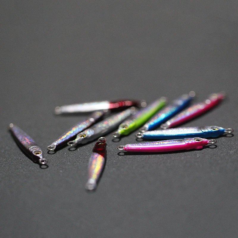 Высококачественная металлическая ложка для джиггинга с 3d глазами искусственная