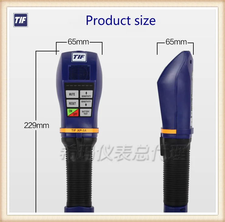TIF XP-1A качественный детектор утечки газа, SF6 шесть серы детектор фторидов, галогенный газ детектор утечки