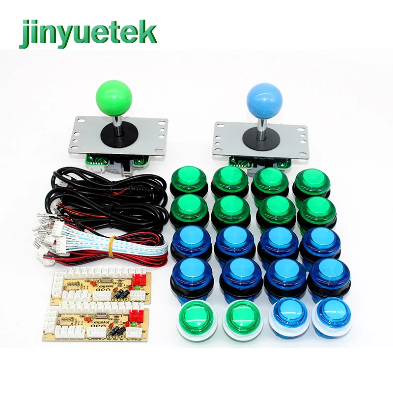 Diy Аркадный Игровой Набор SANWA аркадный джойстик DIY набор запасных частей PC Raspberry Pi