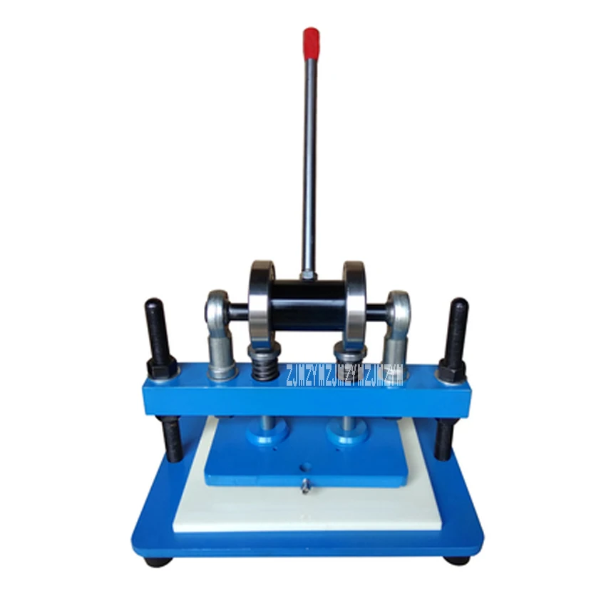 

New Arrival Manual Die Cutting Machine Pressure Cutting Tool Die Punching Machine Leather Indentation Cutting Machine 230*150mm