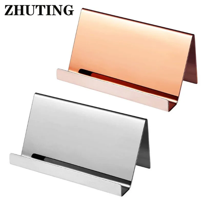 الراقية الفولاذ المقاوم للصدأ الأعمال حامل بطاقة الاسم عرض موقف رف سطح المكتب الجدول المنظم 2 الألوان بطاقة الأعمال الراقية الفولاذ المقاوم للصدأ الأعمال حامل بطاقة الاسم عرض موقف رف سطح المكتب الجدول المنظم 2 الألوان بطاقة الأعمال