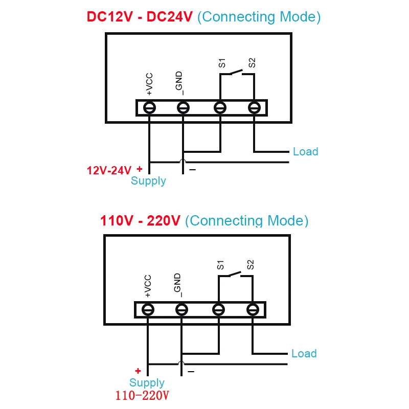 W3230 контроль температуры ler-55~ 120C Отопление/охлаждение переключатель управления термостатом регулятор 12 В 24 в 110 В 220 В цифровой термостат