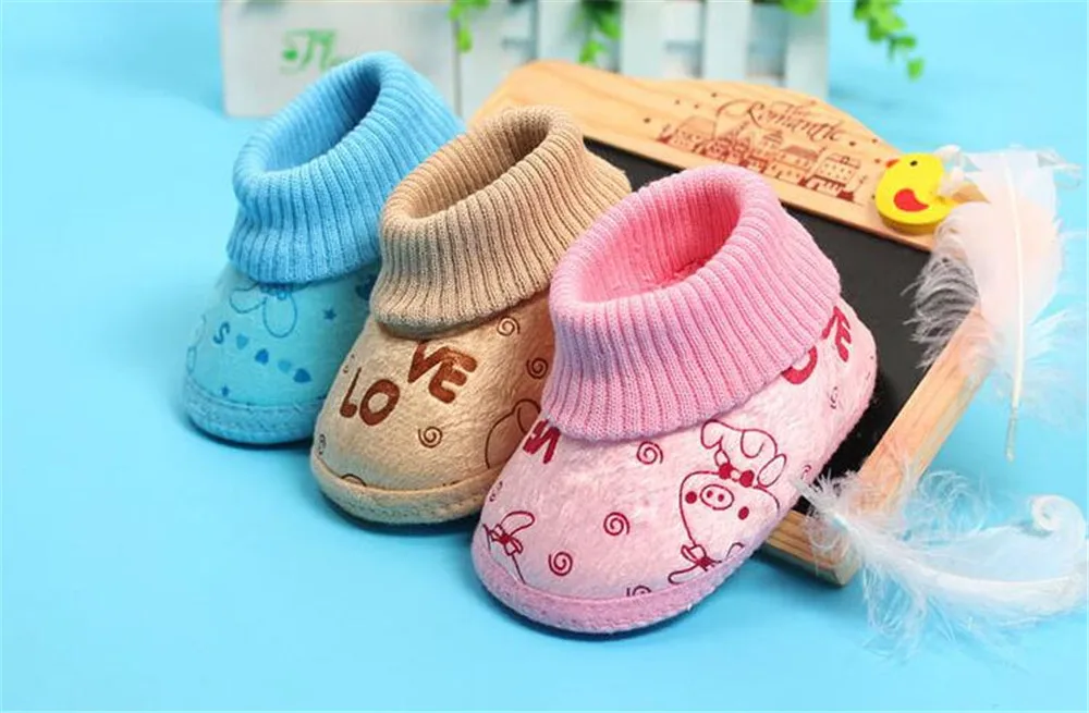 Детская обувь для новорожденных; детская хлопковая обувь; обувь с мягкой подошвой; милый подарок для маленьких S-2