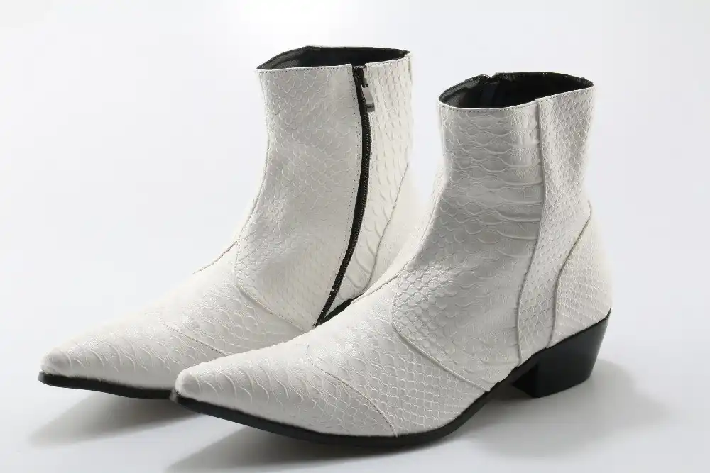 mens white western boots