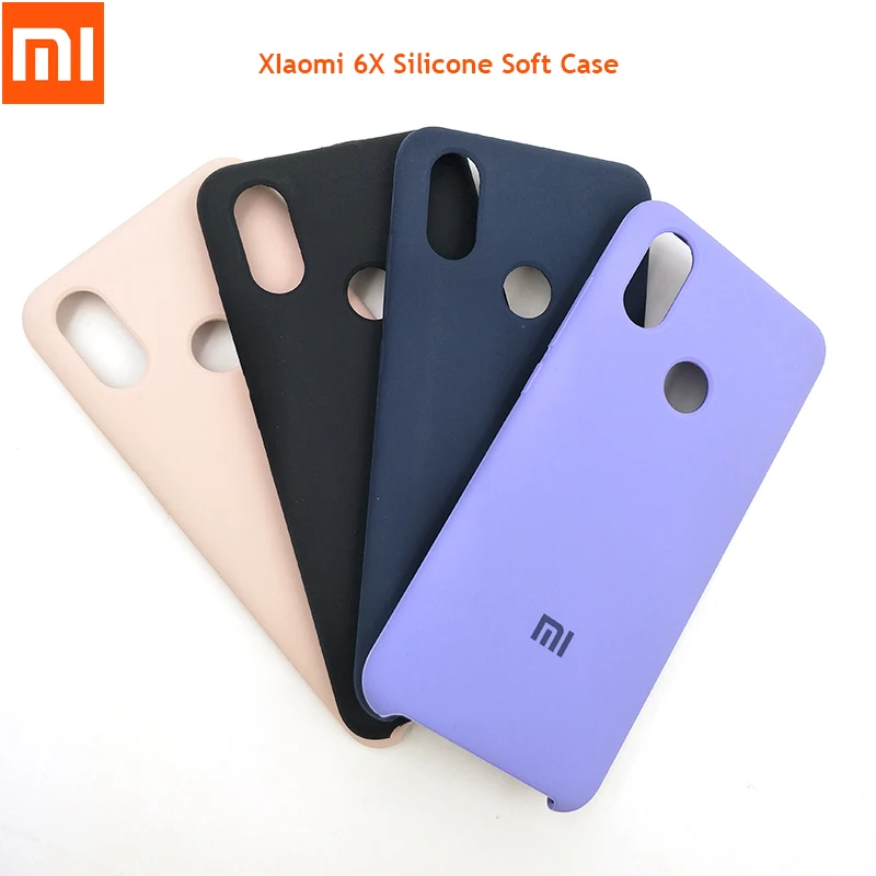 

Original Xiaomi Mi 6X/A2 Official Liquid Silicone Case Silky Finish Protective Cover Smooth Soft Touch For Mi 6X/A2 5.99 Inch