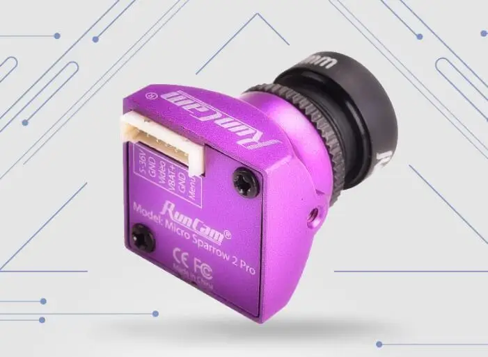 RunCam Micro Sparrow 2 Pro CMOS 1 8 мм/2 мм 700TVL 4:3 Super WDR OSD FPV камера для радиоуправляемых моделей