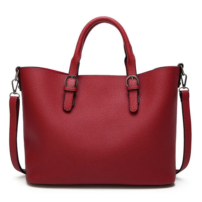 

Europe and United States fashion shoulder bag simple ladies portable big bag Tote bags