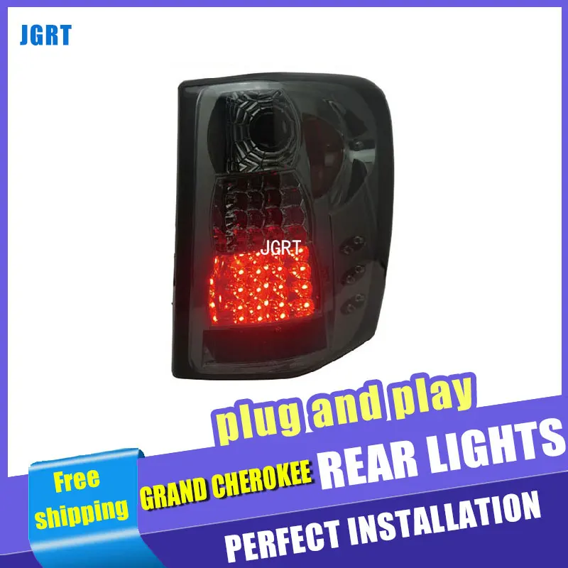 

car styling For jeep Grand Cherokee taillight assembly 99-04 for Grand Cherokee rear car light led taillight light with 2pcs.