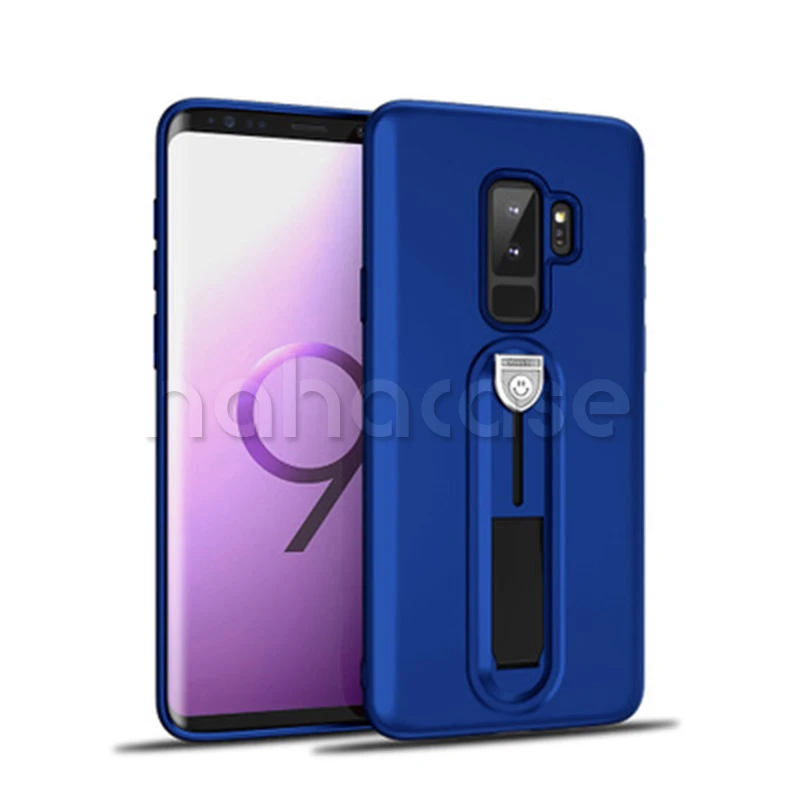 500 шт Скрытая Kickstand Coque ТПУ Гибридный Броня чехол для samsung S9 S8 плюс S7 края Примечание 8 A8 плюс A7 A5 J7 J5 3 противоударный чехол