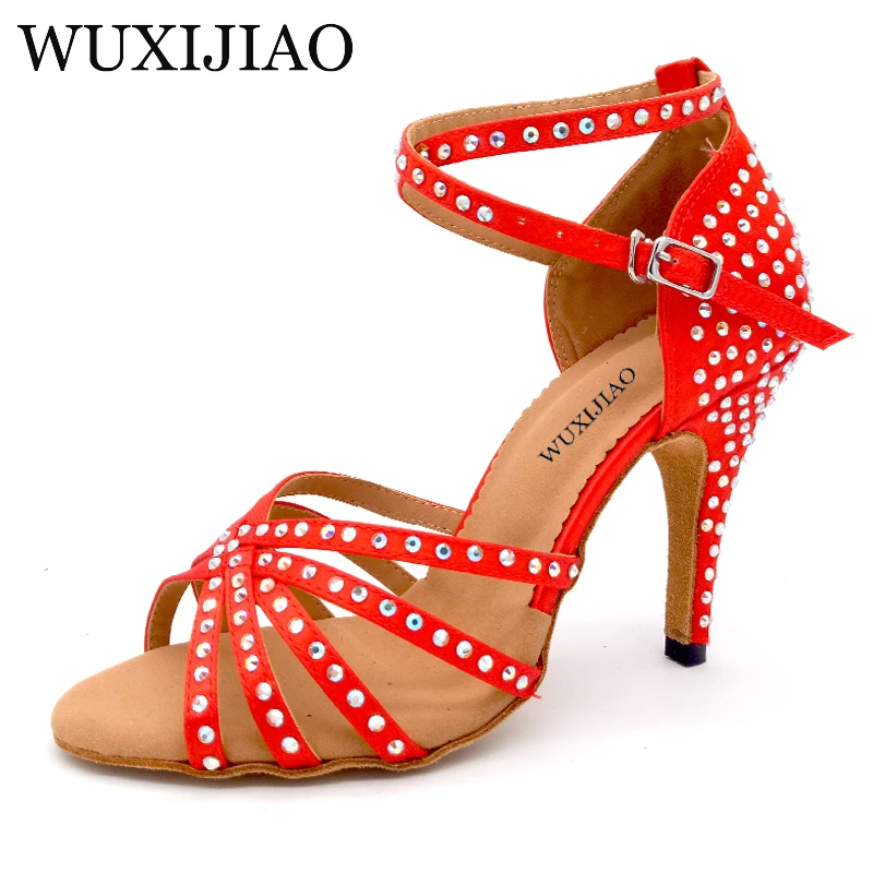 bronze rhinestone shoes